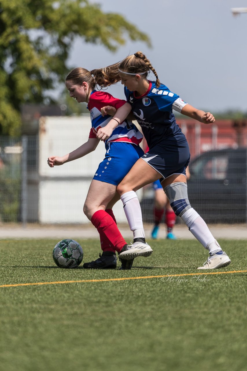 Bild 334 - wBJ Holsatia Elmshorn - VfL Pinneberg : Ergebnis: 1:4